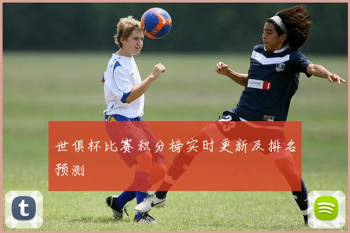 世俱杯比赛积分榜实时更新及排名预测